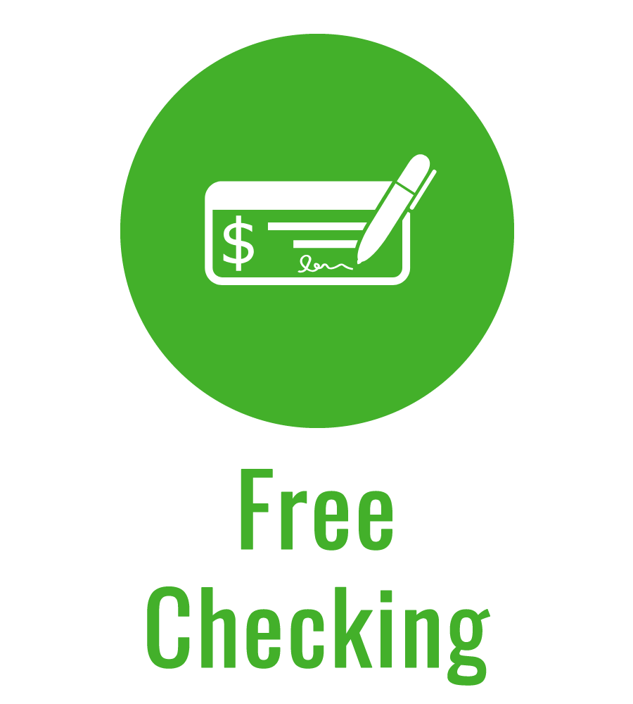 Free Checking green icon